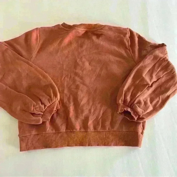 a new day Salmon Orange Puff Bell Sleeve Crew Neck
Sweatshirt - Picture 6 of 7